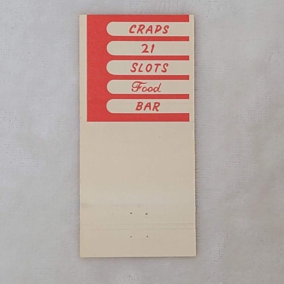 Matchbook Cover Gamblers Hall Of 3d0b 5