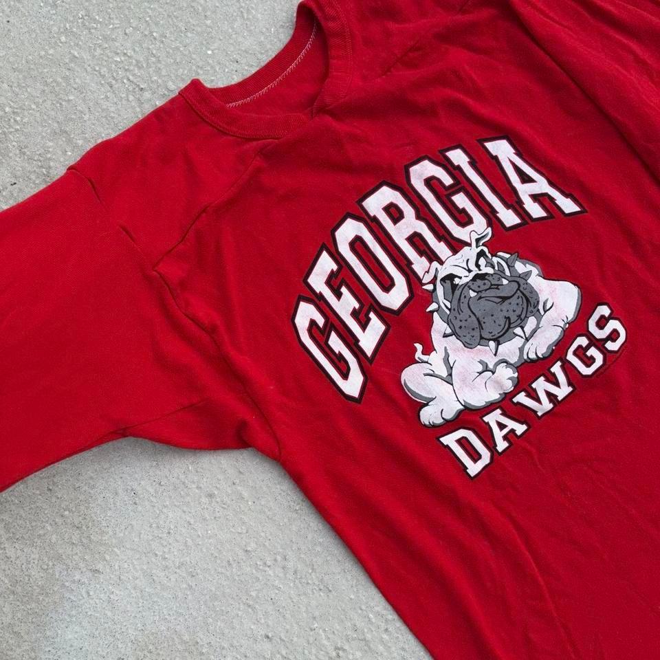 Vintage 80s Russell Georgia Bulldogs 02bc 6