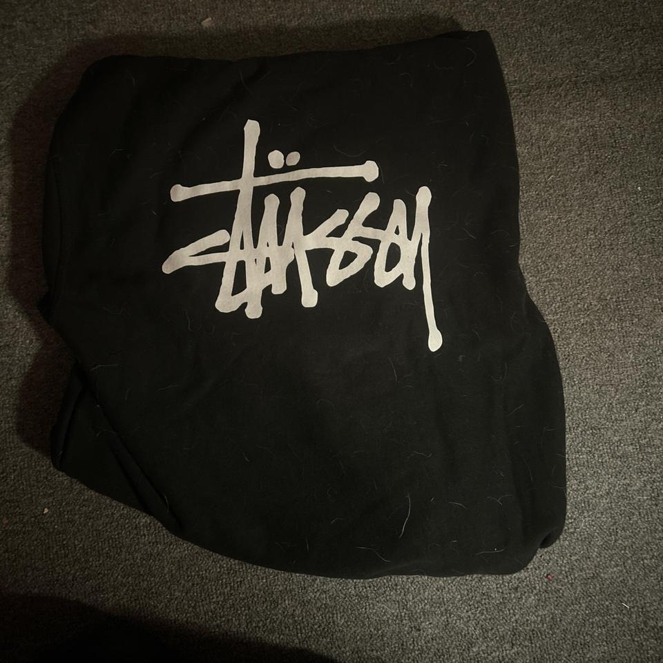 Black Stussy Hoodie With White E210 2