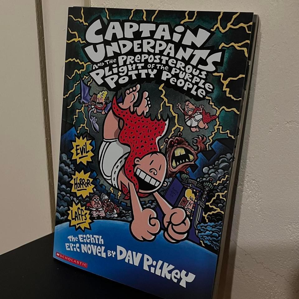 Captain Underpants Book By Dav