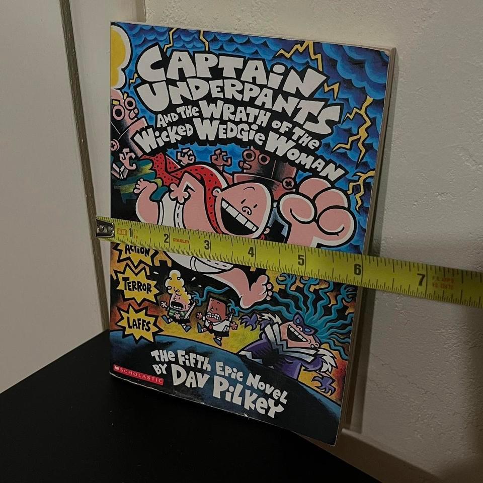 Captain Underpants Book Kidslit Captainunderpants 4