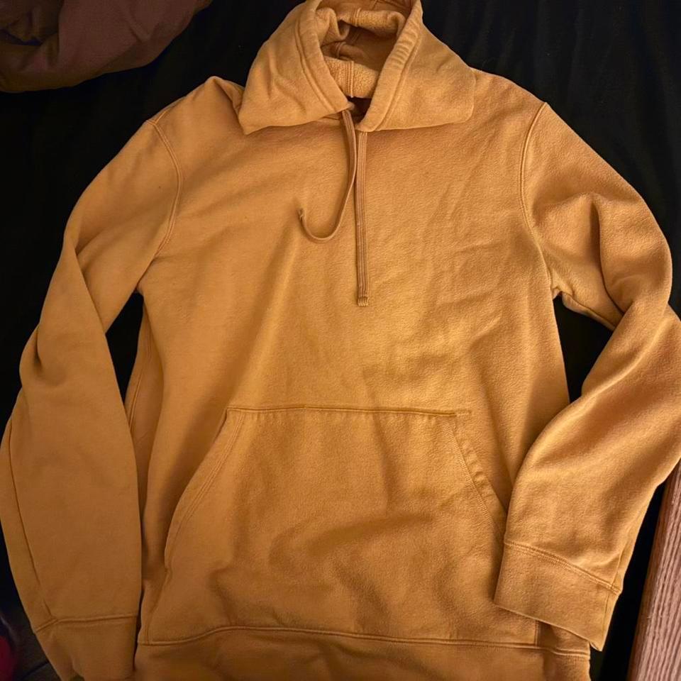 Yellow Tek Gear Fleece Hoodie E7d7