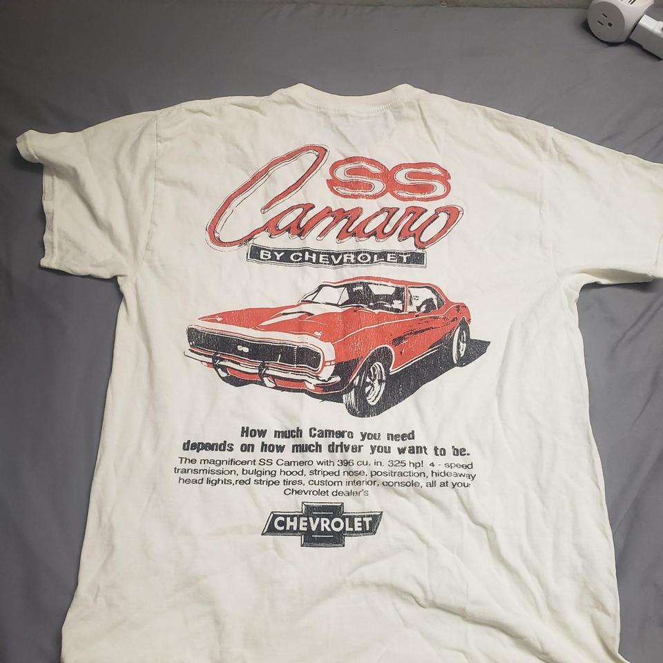 Chevrolet Ss Camaro White T Shirt Ee8e 2