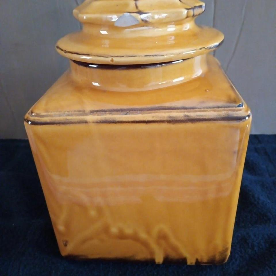 Rare Vintage Mccoy Mustard Yellow 2b78 7