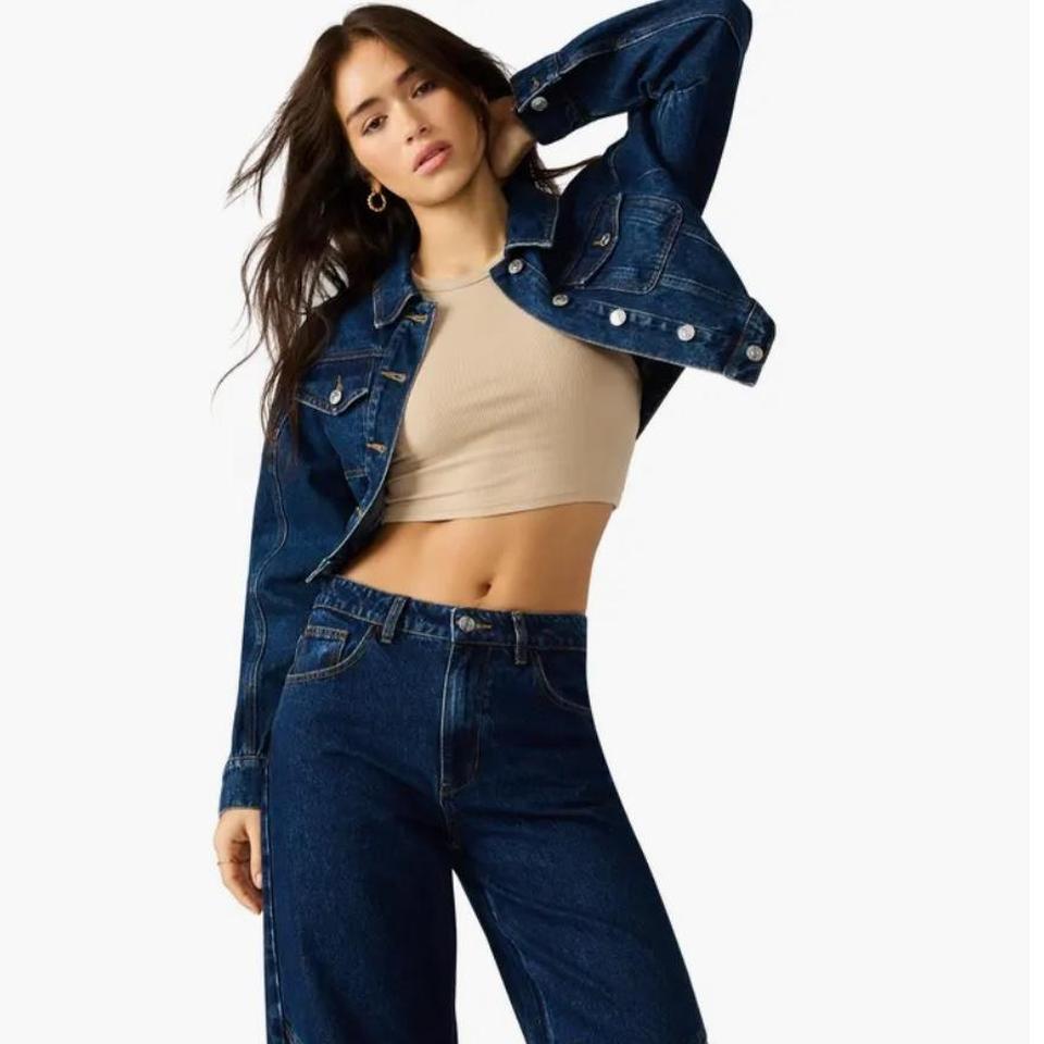 Steve Madden Navy Blue Denim 397c