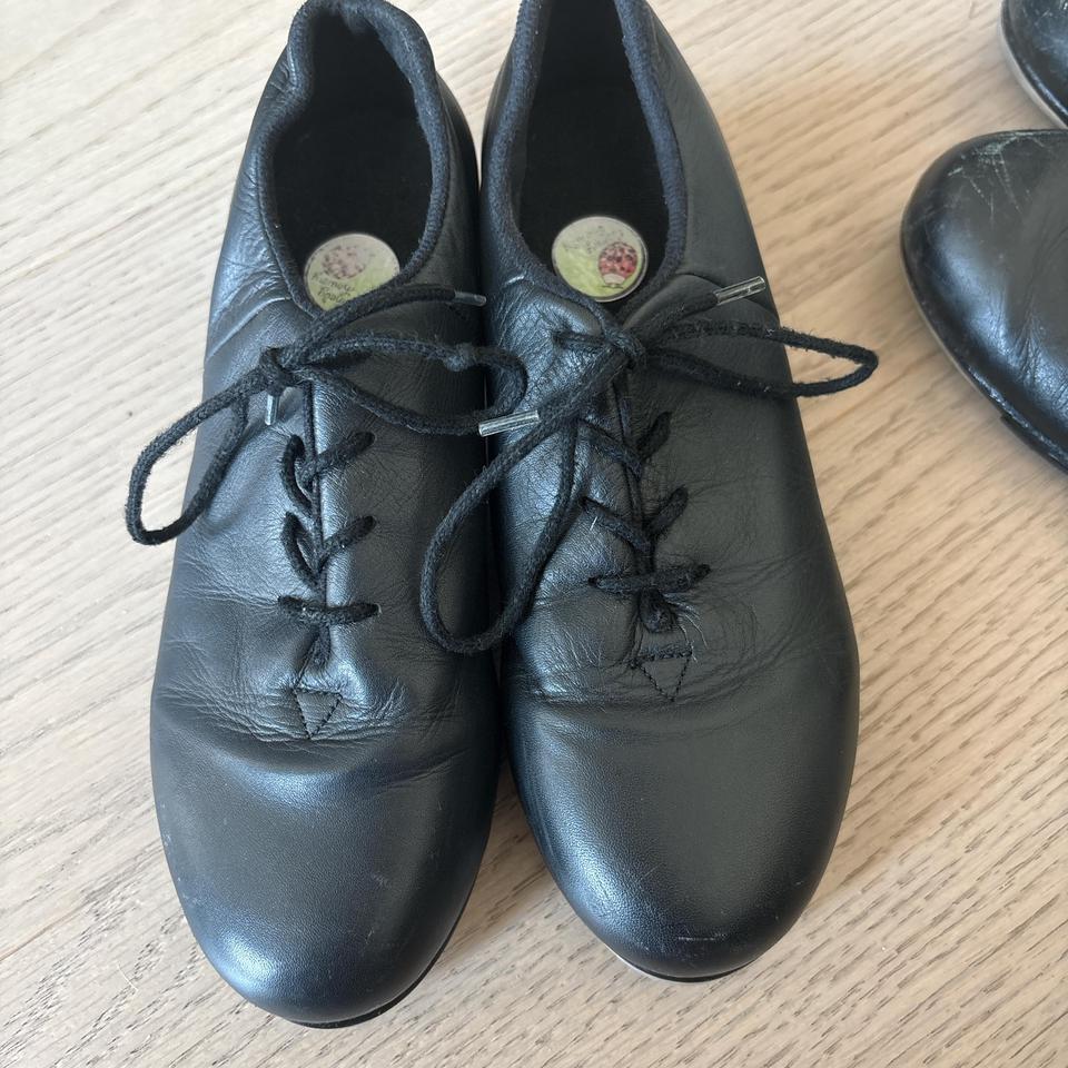 Bloch Black Leather Tap Shoes Cf38 2
