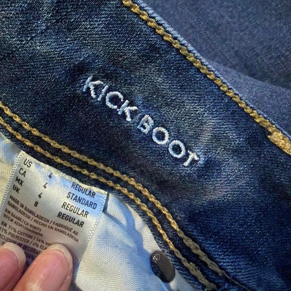 Kick Boot Jeans Thrifted American 8151 5
