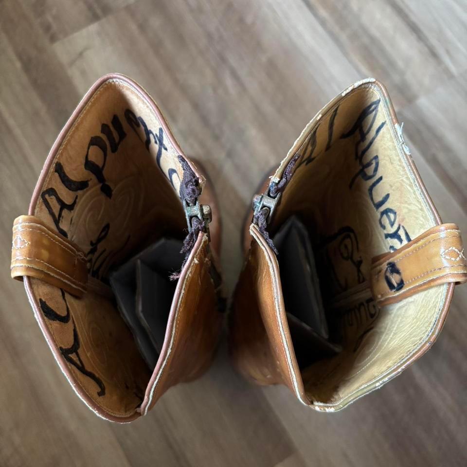 Tan And Brown Tony Lama 6