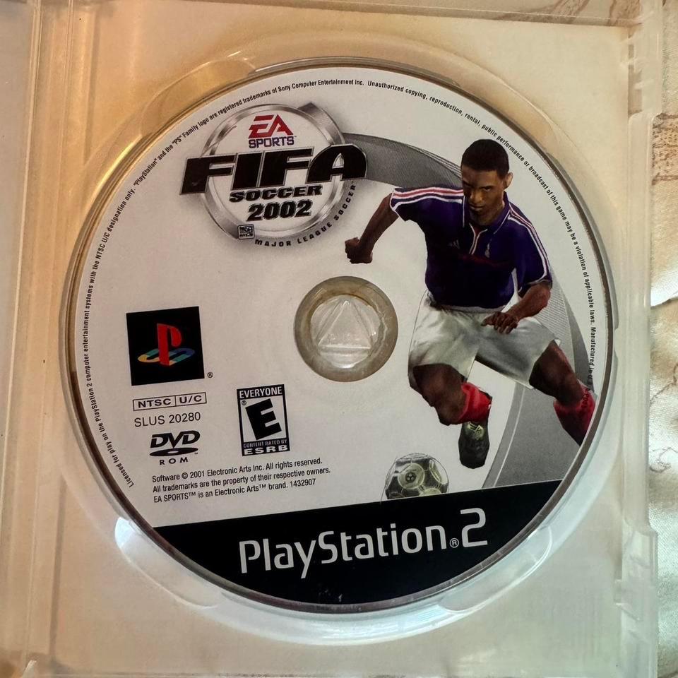 Fifa Soccer 2002 Ps2 Game D5b5