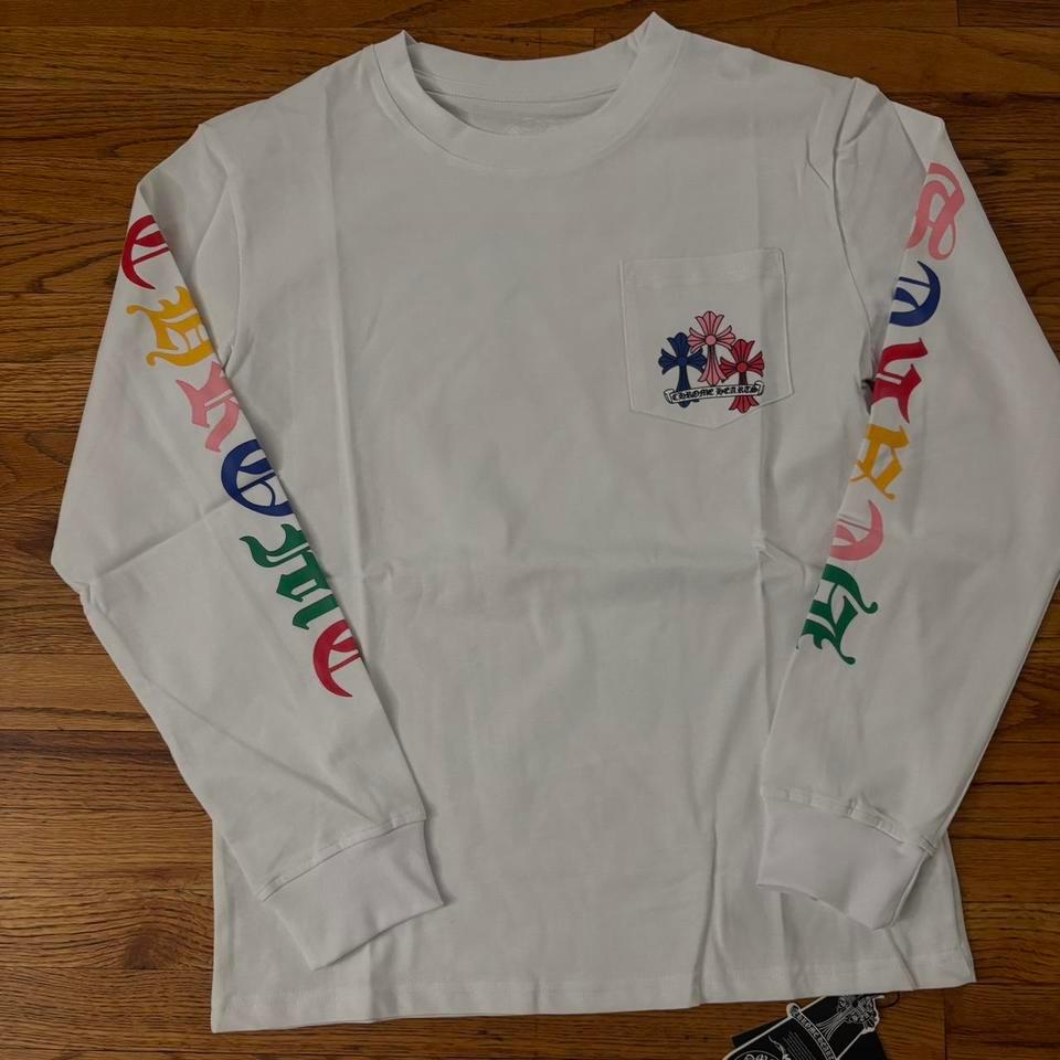 Chrome Hearts White Long Sleeve 9ac7