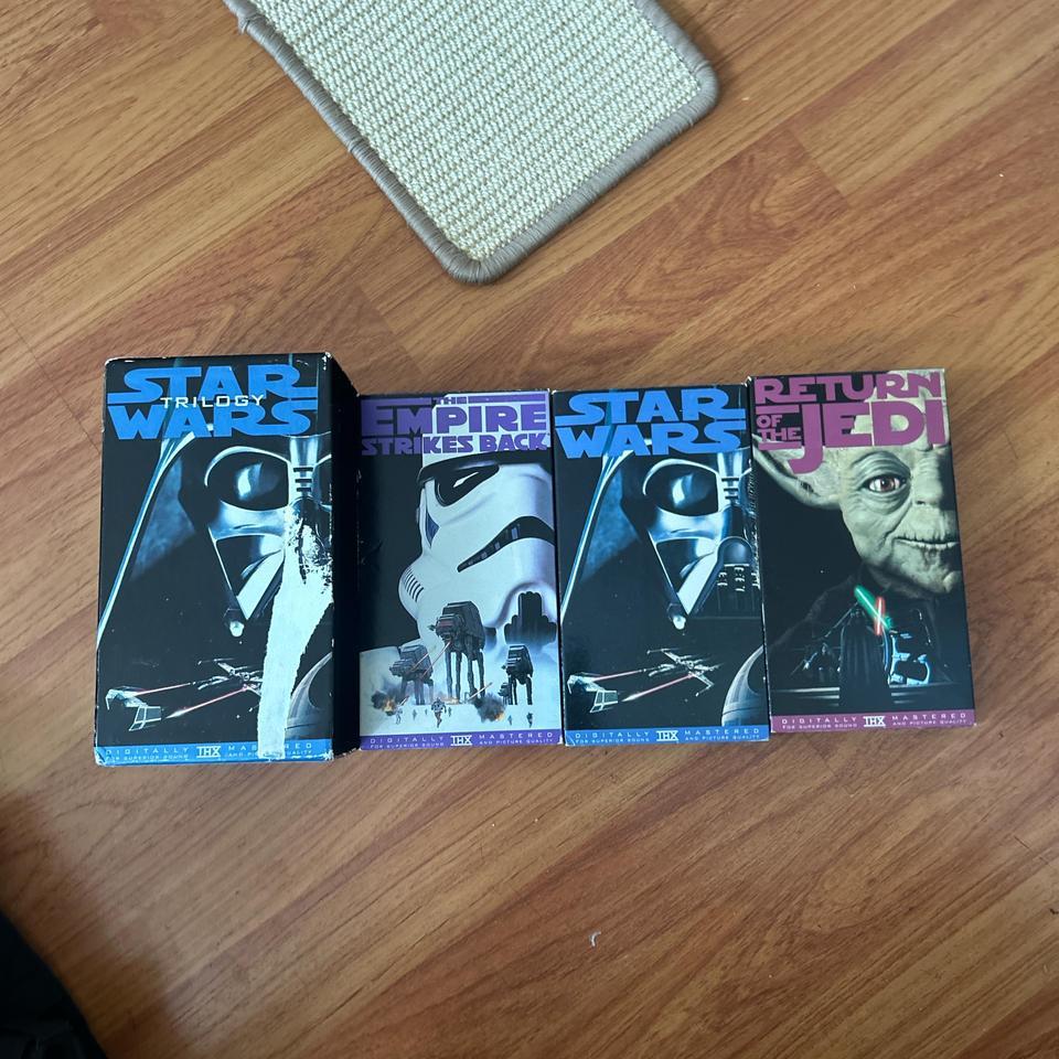 90s Vhs Star Wars Box