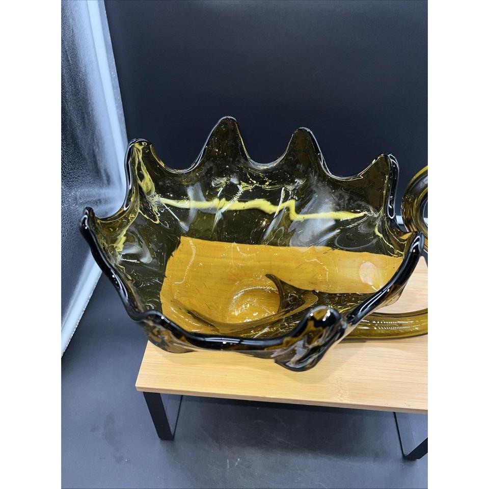 Vintage Swan Vase Bowl Art 2