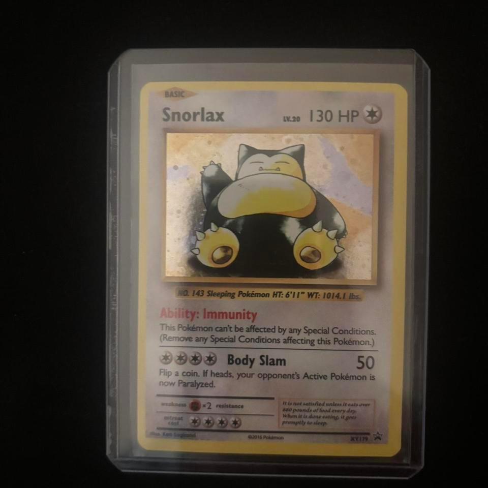 Snorlax Promo Holo Lightly Played