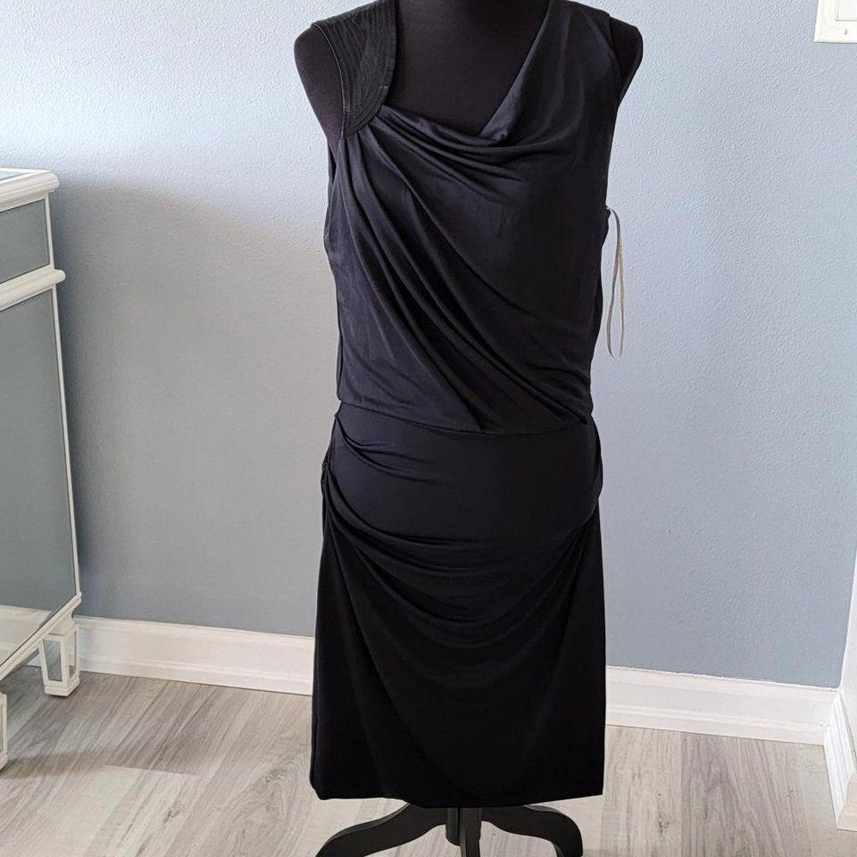 Halston Heritage Black Dress Size 4
