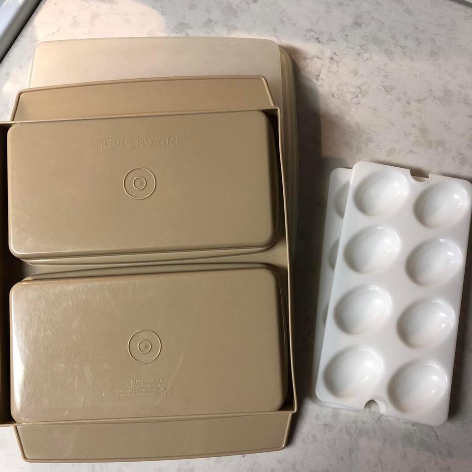 Vintage Tupperware Deviled Eggs Carrying 2