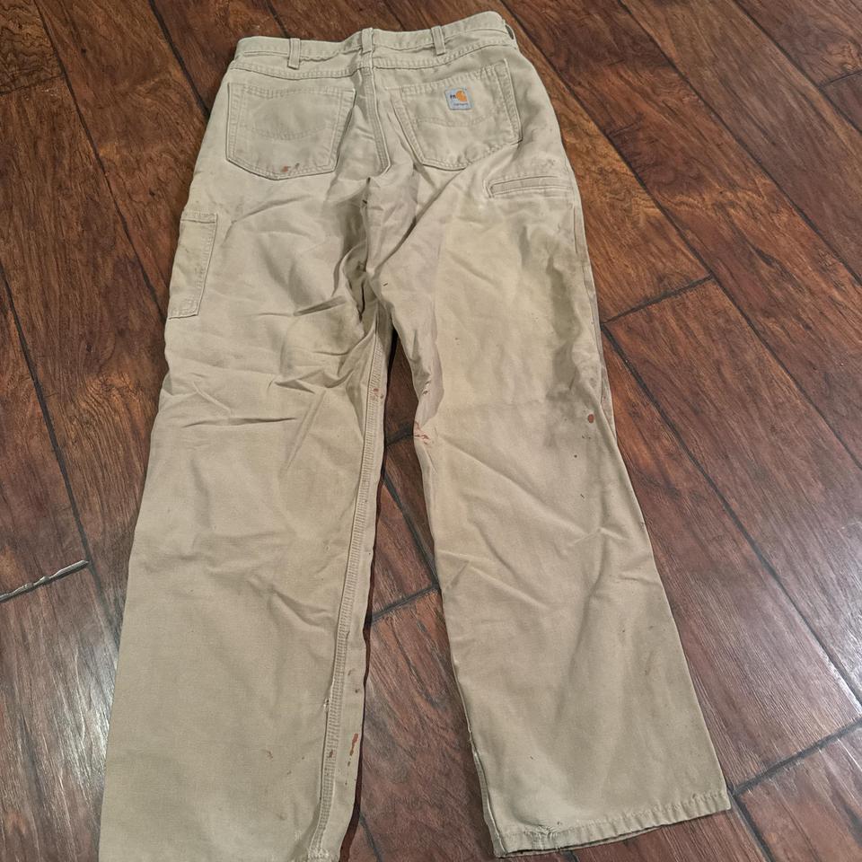 Carhartt Tan Fr Pants Size C102 2