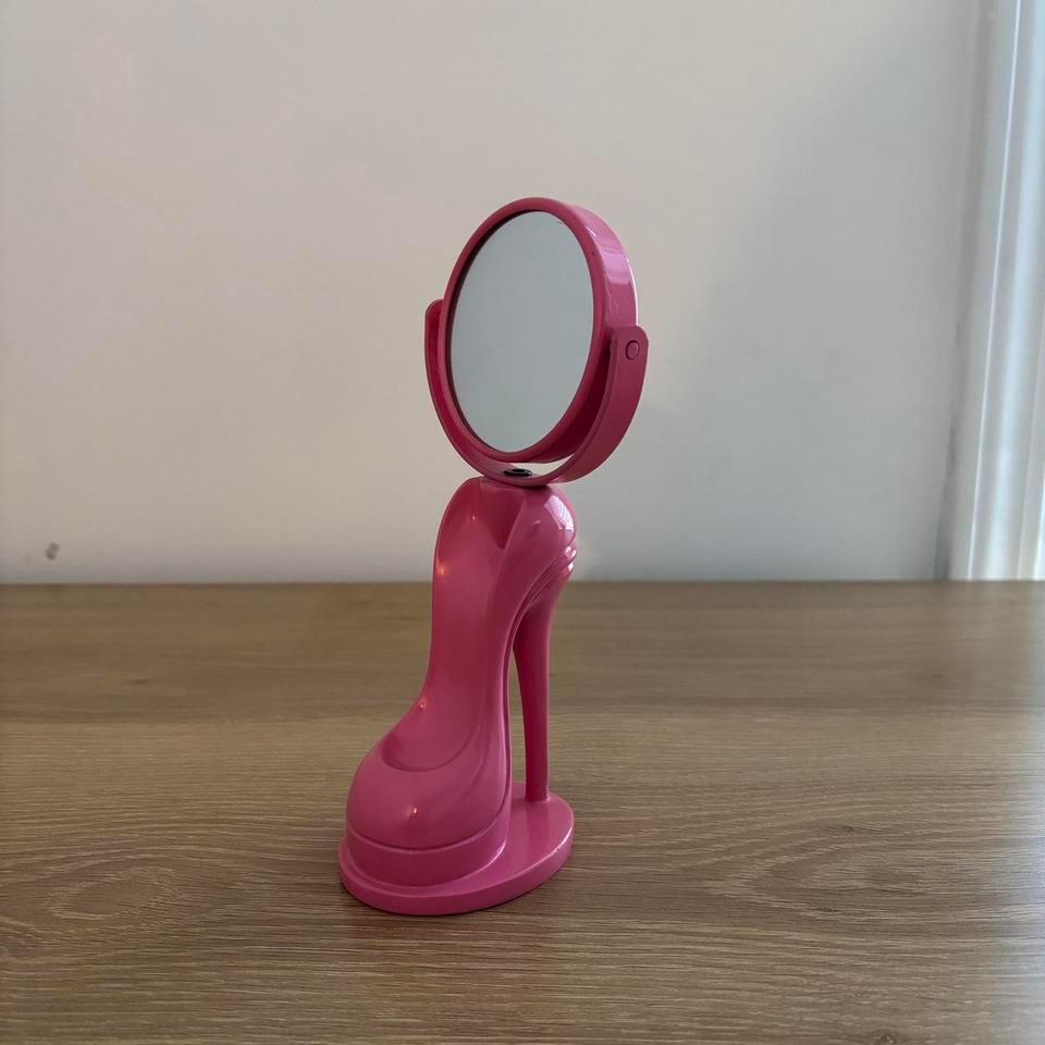 Glossy Pink Heel Mirror Perfect F7ad