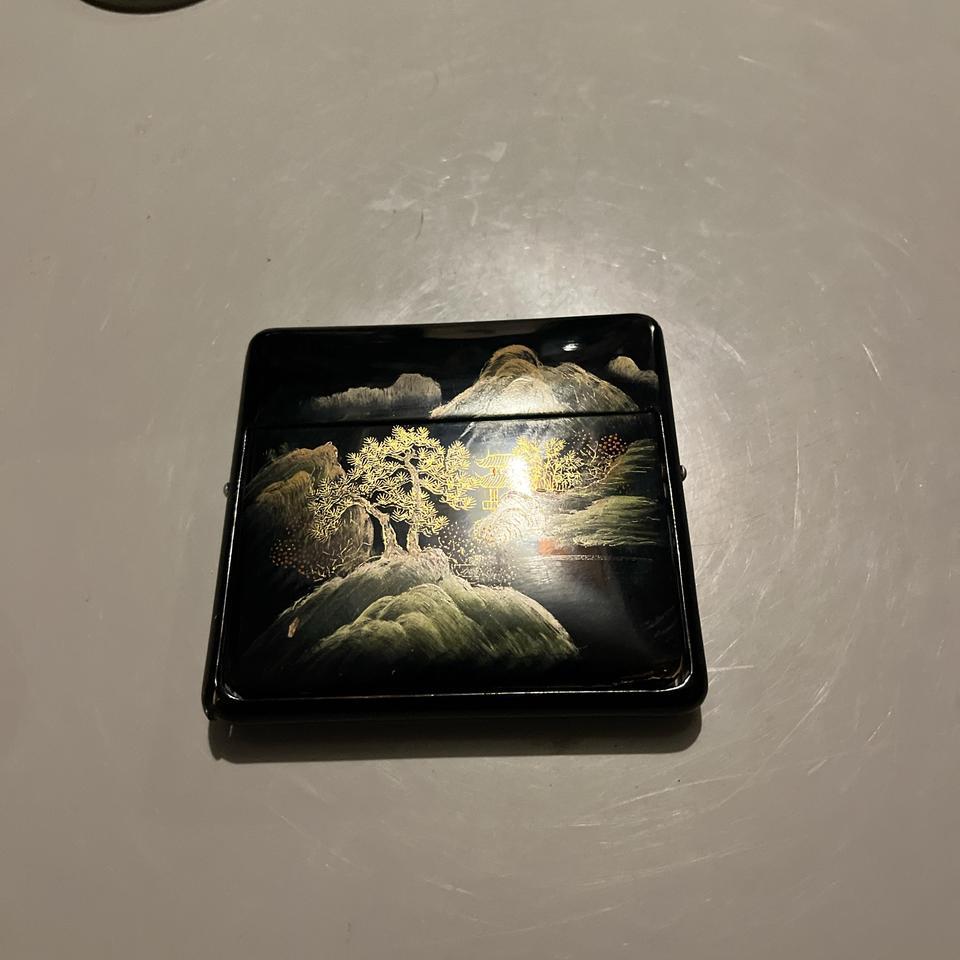 Black And Gold Japanese Tea