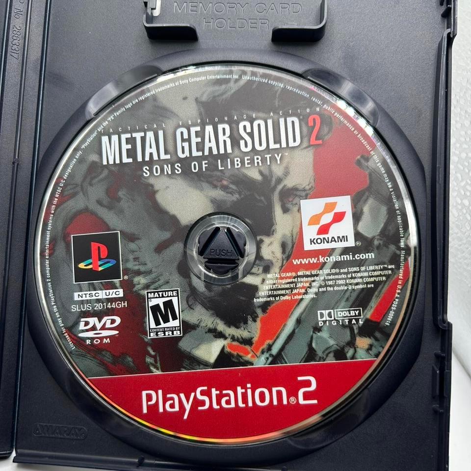 Playstation 2 Metal Gear Solid 8a4c 5