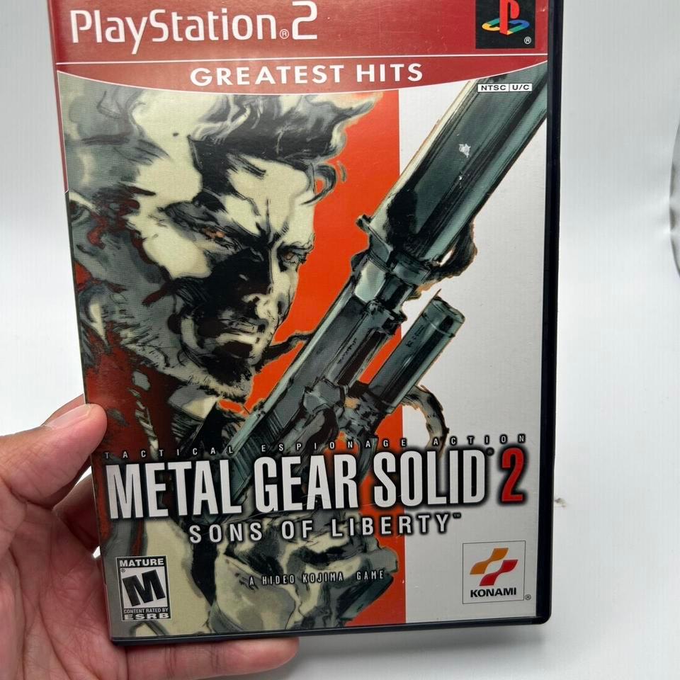 Playstation 2 Metal Gear Solid 8a4c