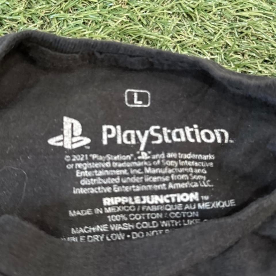 Playstation Black T Shirt Men Size 391e 3