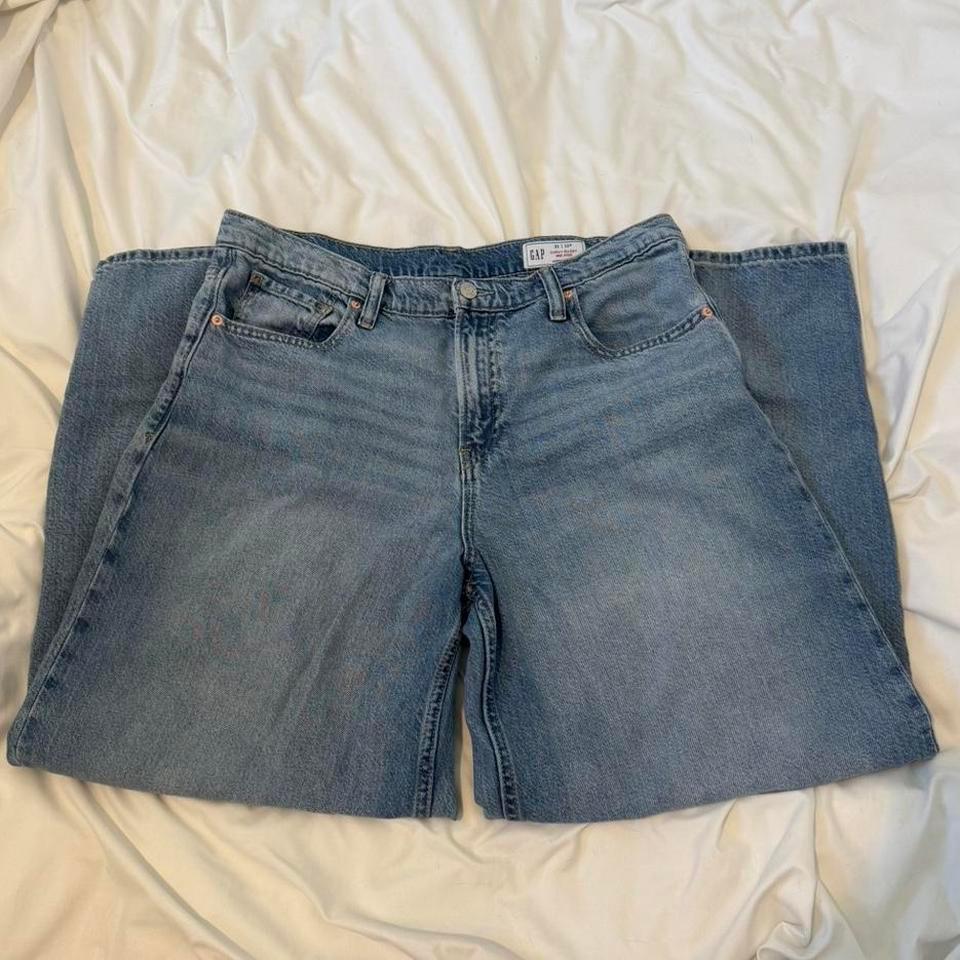 Blue Curvy Baggy Mid Rise A1f8 3