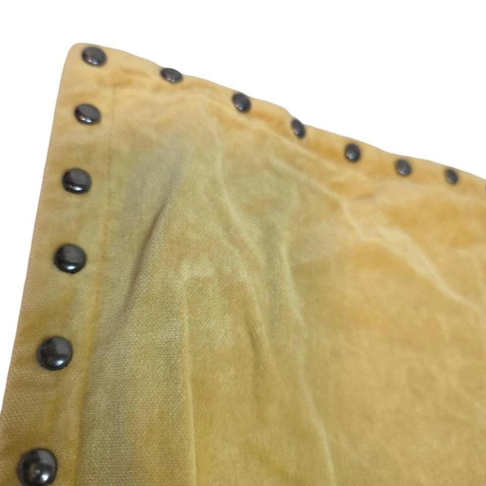 West Elm Mustard Yellow Cotton 7cab 8