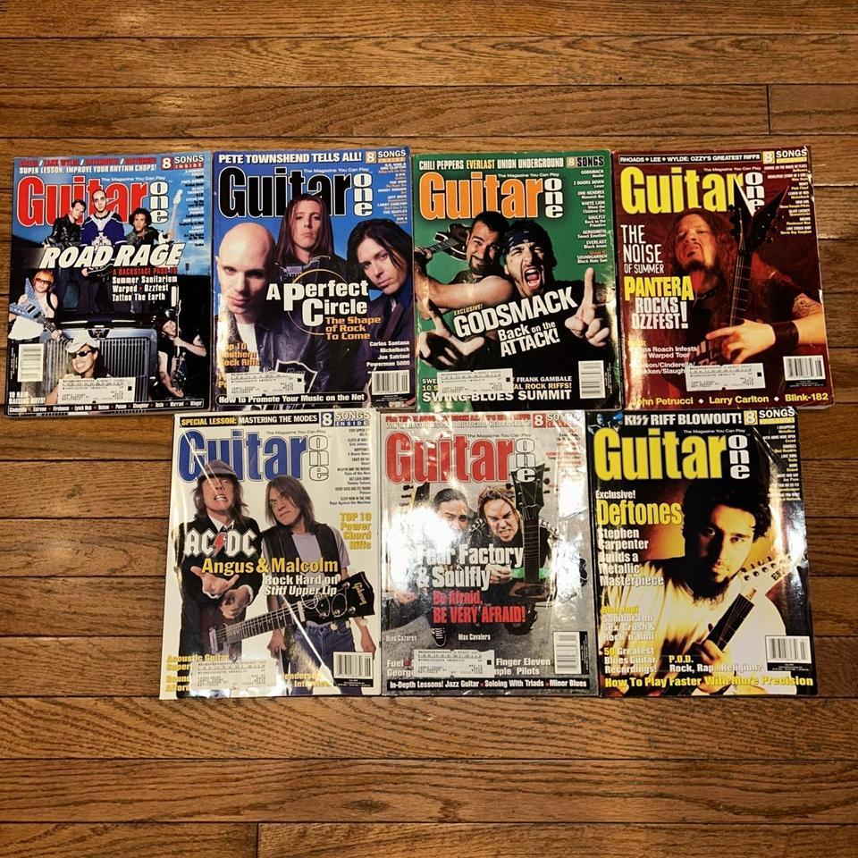 Lot Of 7 Vintage Guitar 8969