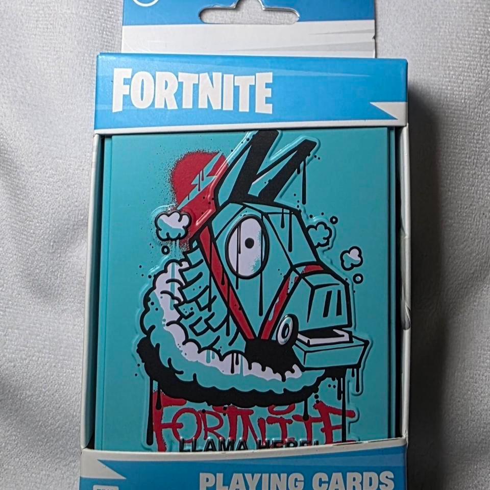 Fortnite Llama Here Playing Cards 4a39