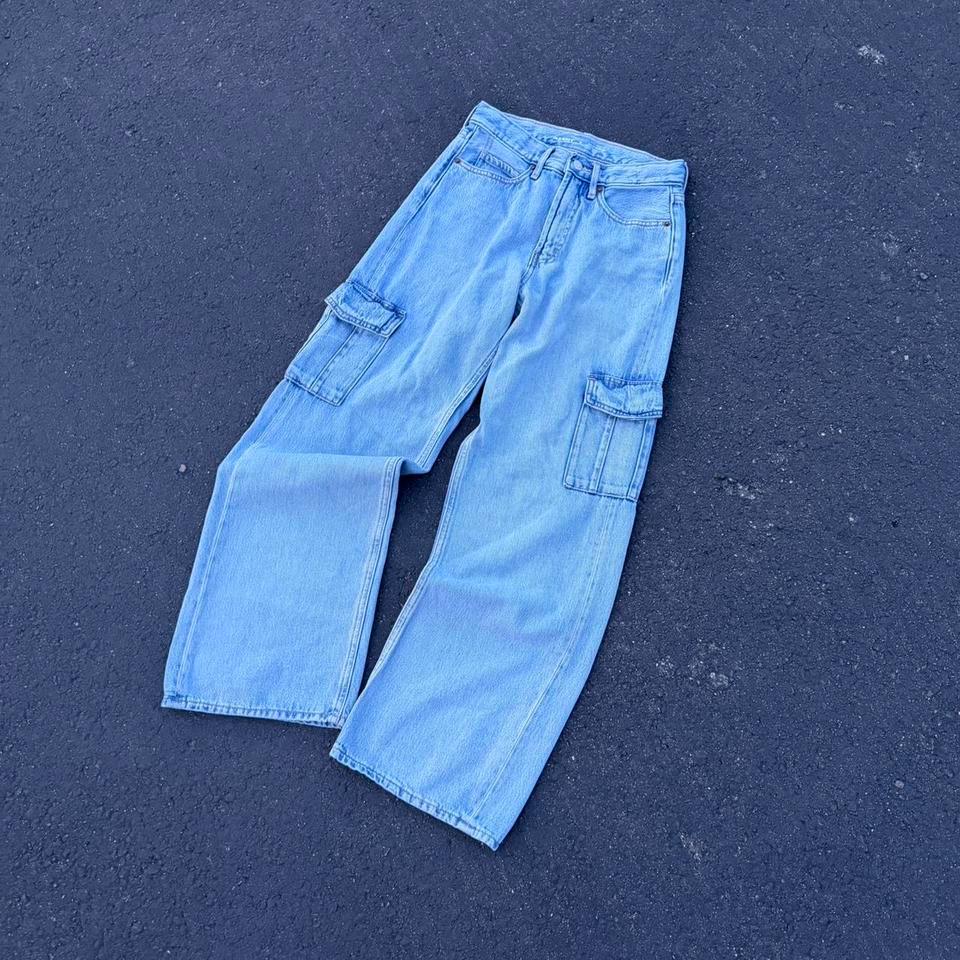 Gap Wide Leg Cargo Light 4e88