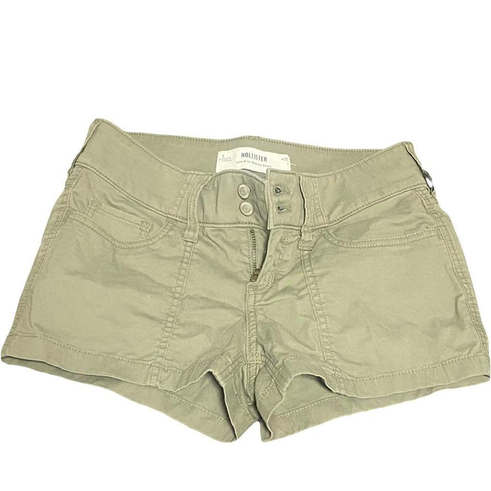 Hollister Khaki Cargo Shorts With 3099