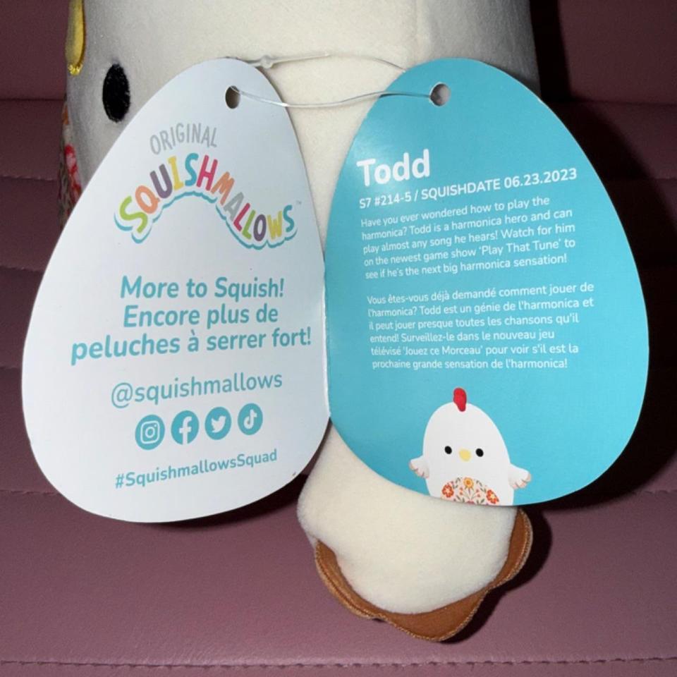 Squishmallows Official 5 Inch Todd F637 6