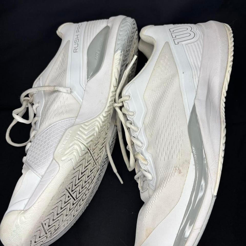 Wilson White Basketball Shoes Basketball Aede 2