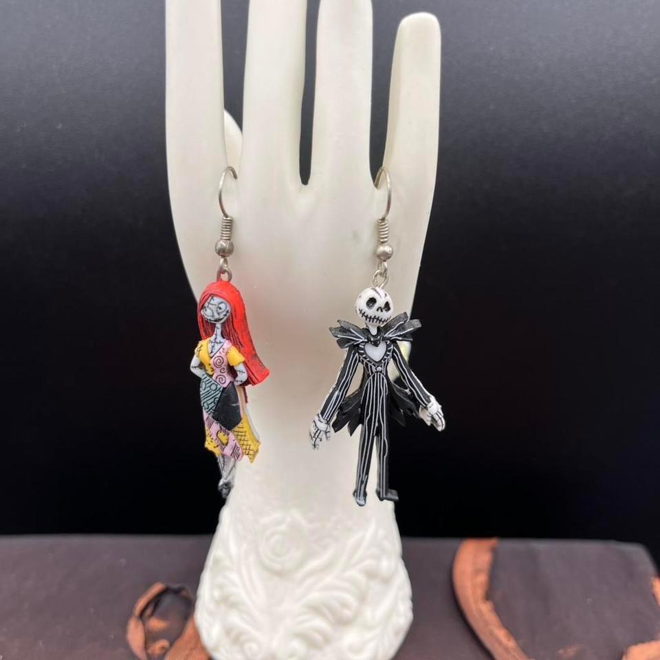 Nightmare Before Christmas Earrings Goth 570c