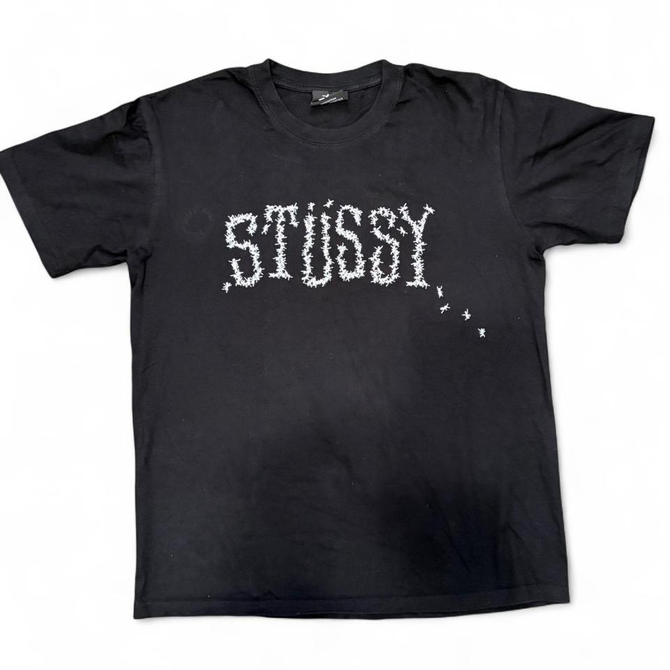 Stussy Black Ants T Shirt 5117