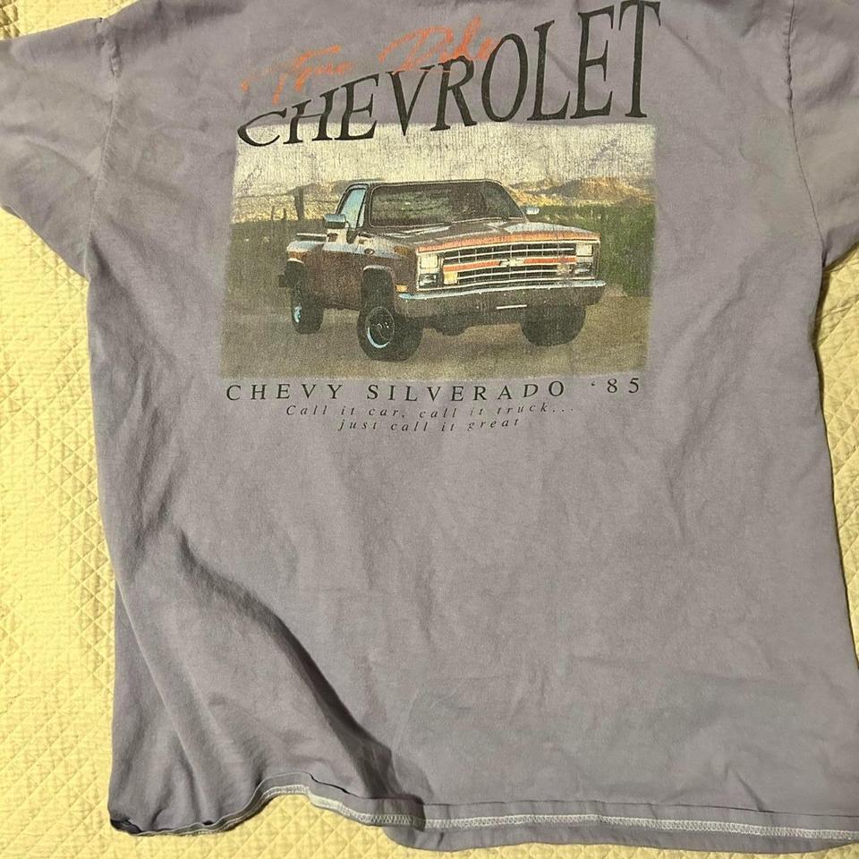 Purple Vintage Chevy Silverado Tee 1964