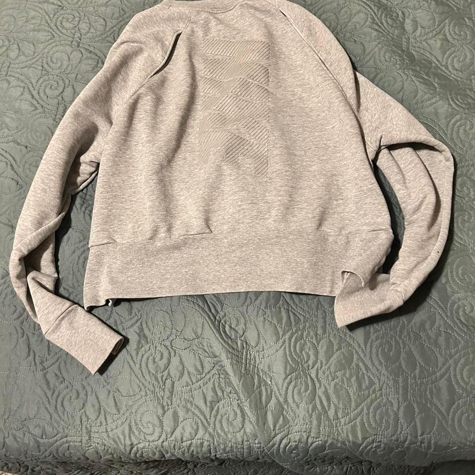 Grey Nike Girls Dri Fit Crewneck 1d67 3