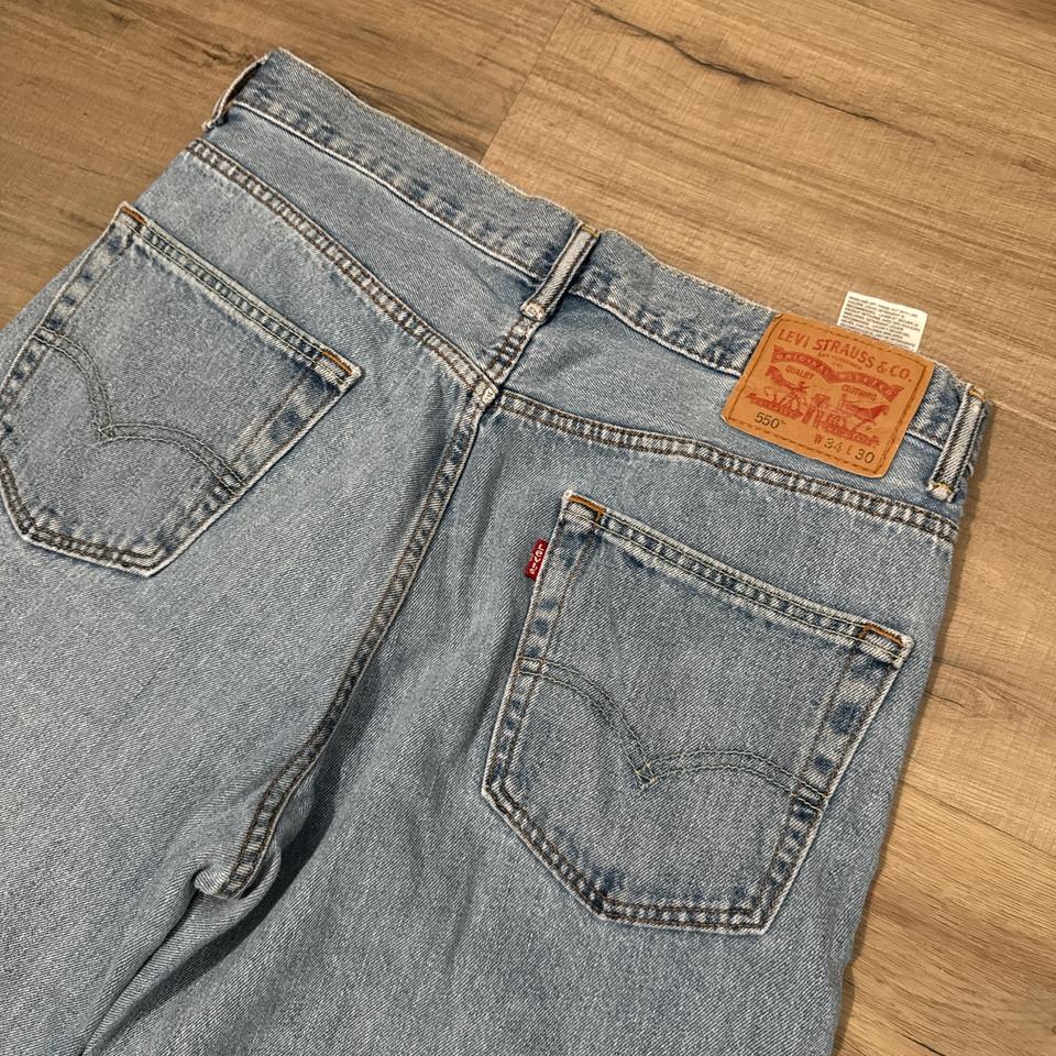 Levis 505 Blue Denim Jeans F915 3