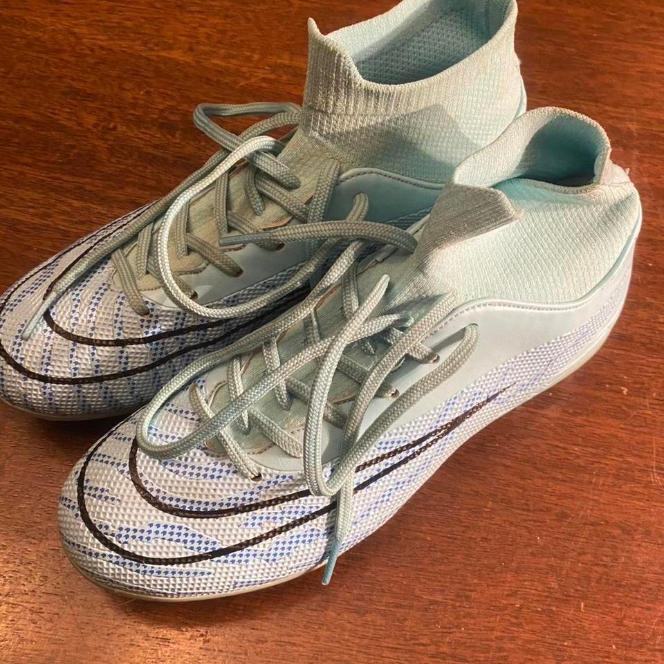 Nike Blue And White Football 1db5