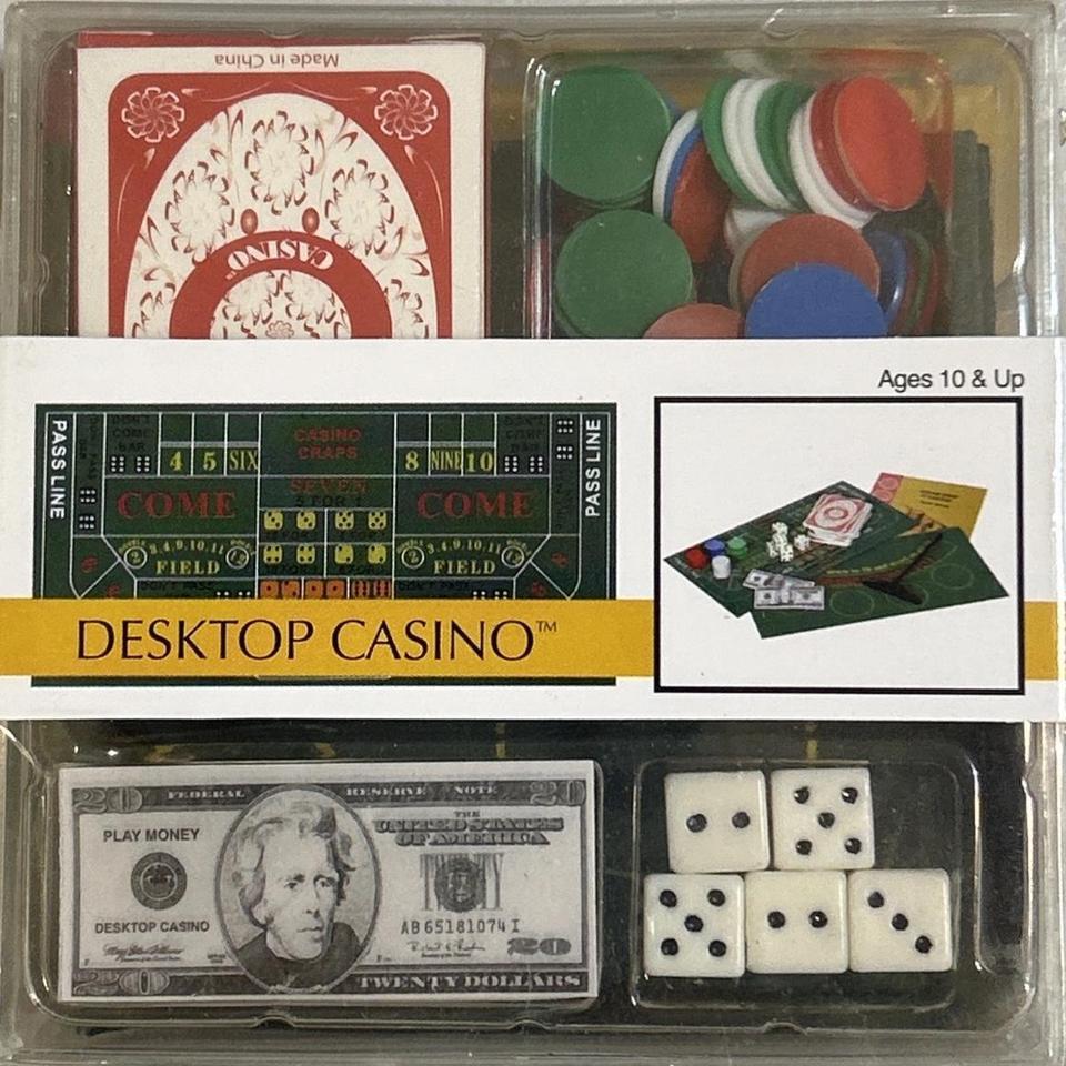 Desktop Casino Mini Gaming Set Toysmith
