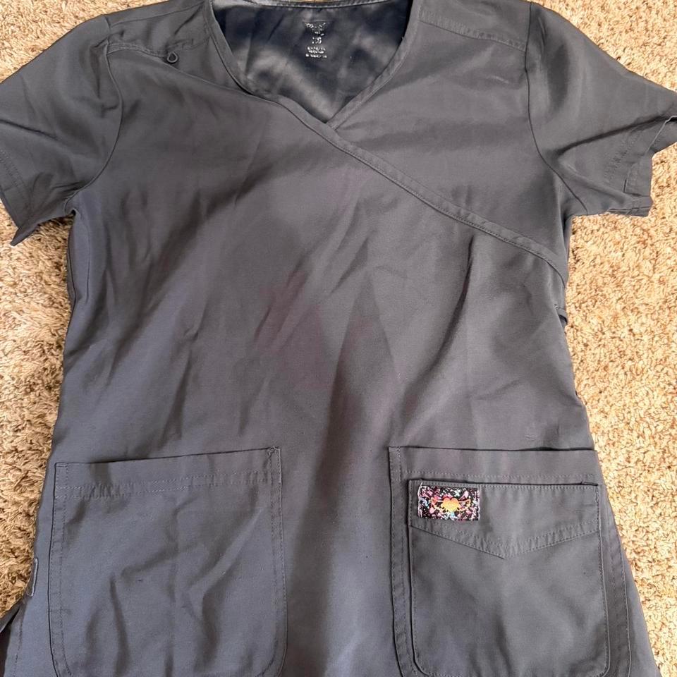 Grey And Black Short Sleeve A42c