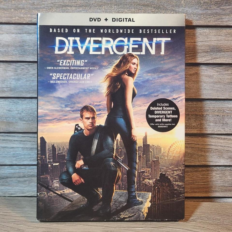 Divergent Dvd Digital Divergent 0756