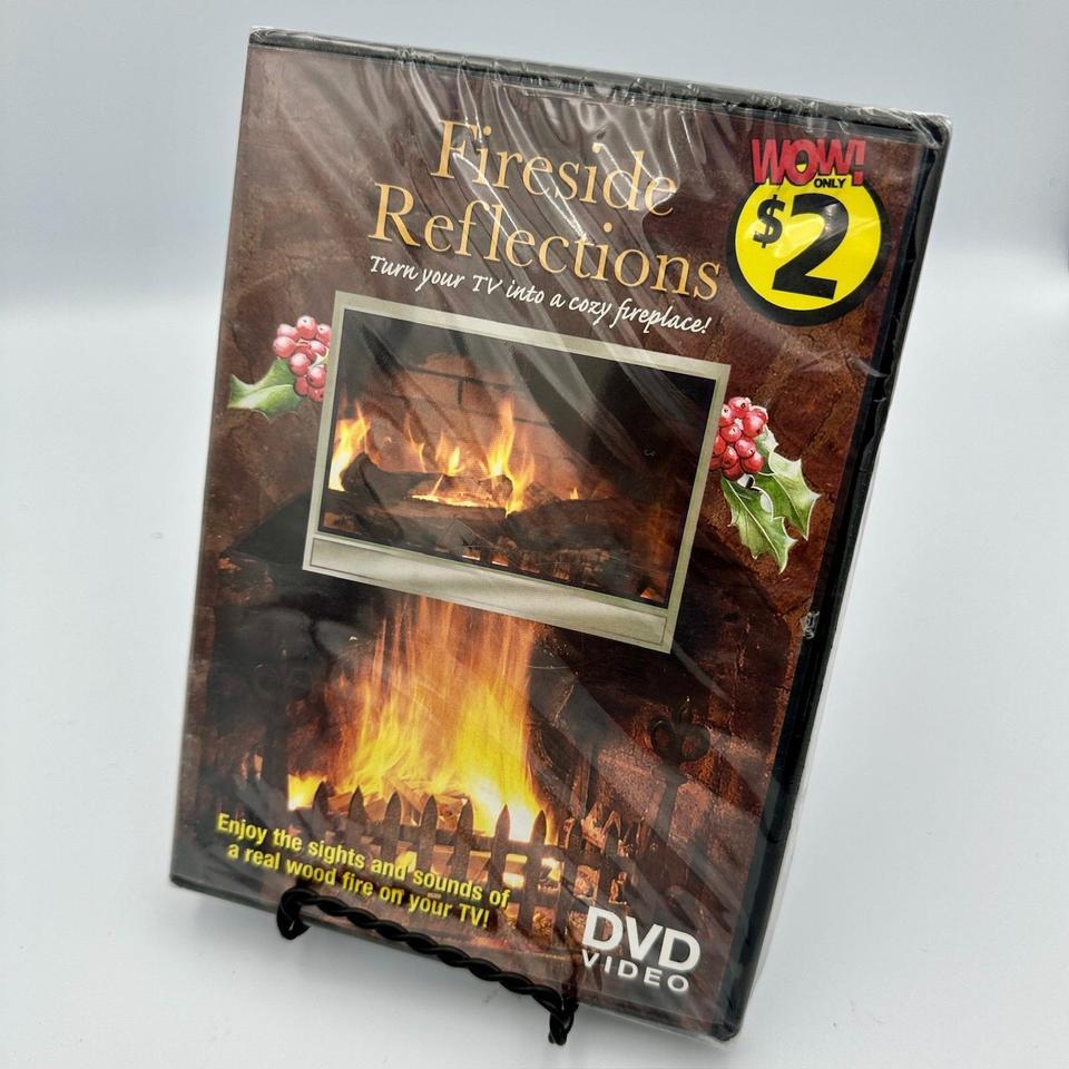 Fireside Reflections Dvd Cozy Fireplace