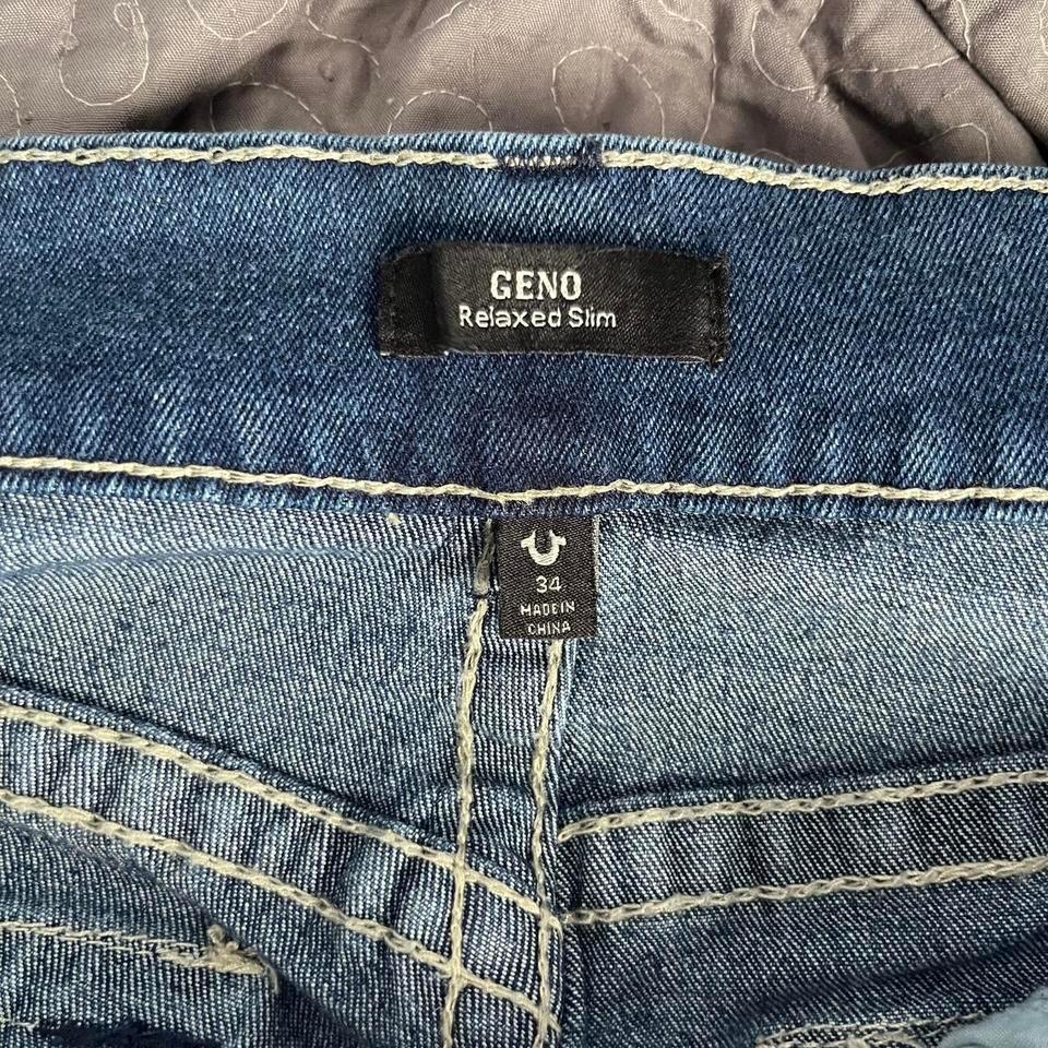 True Religion Navy Blue Jeans 1e3d 4