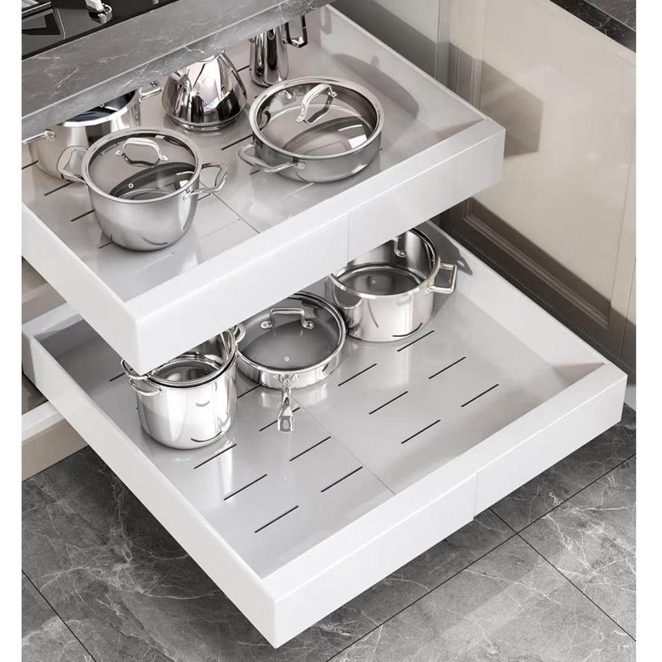 New White Cabinet Pull Out 46ca