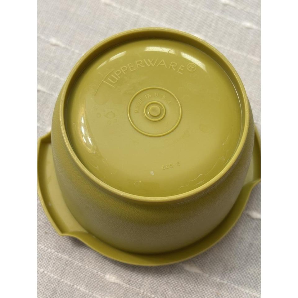 Vintage Tupperware Servalier Storage Bowl 8288 3