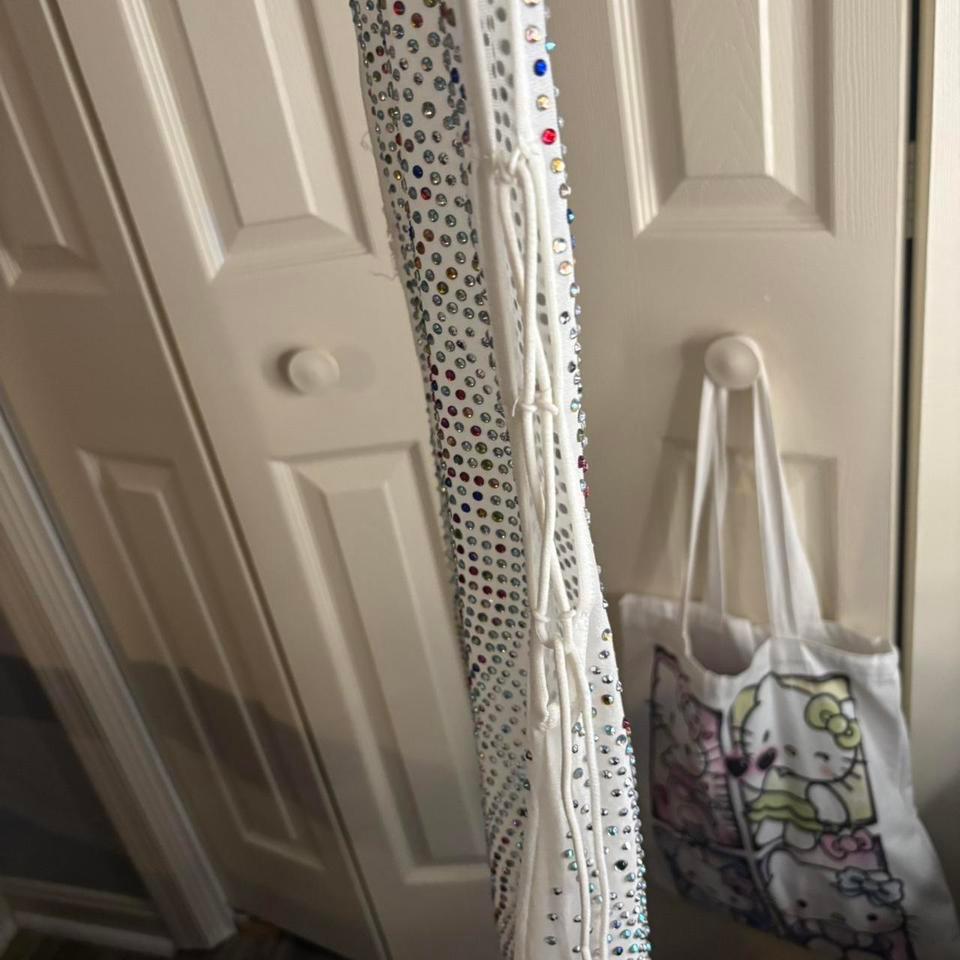 Beautiful Mesh Rhinestone Colorful Dress 6b31 4