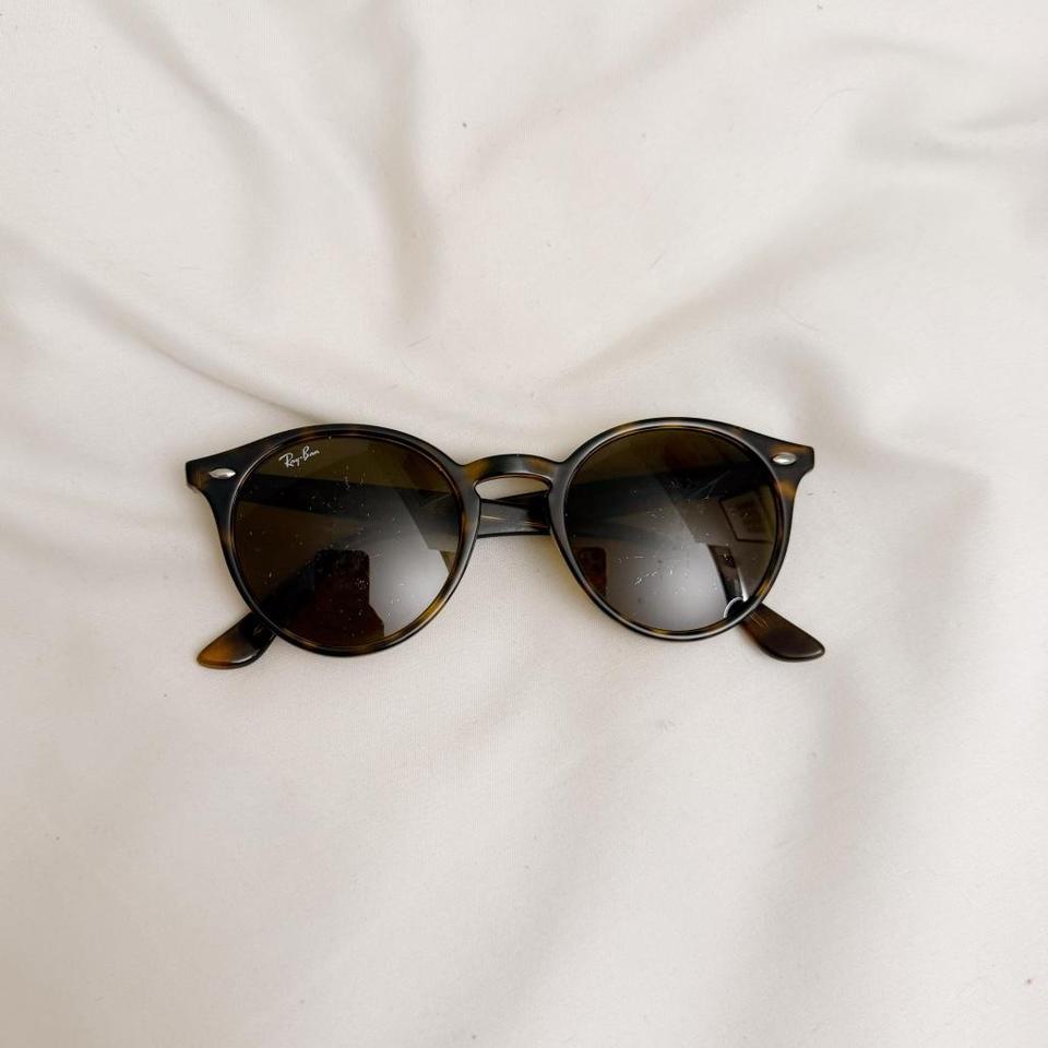 Ray Ban Round Tortoise Shell Sunglasses 09a6 2