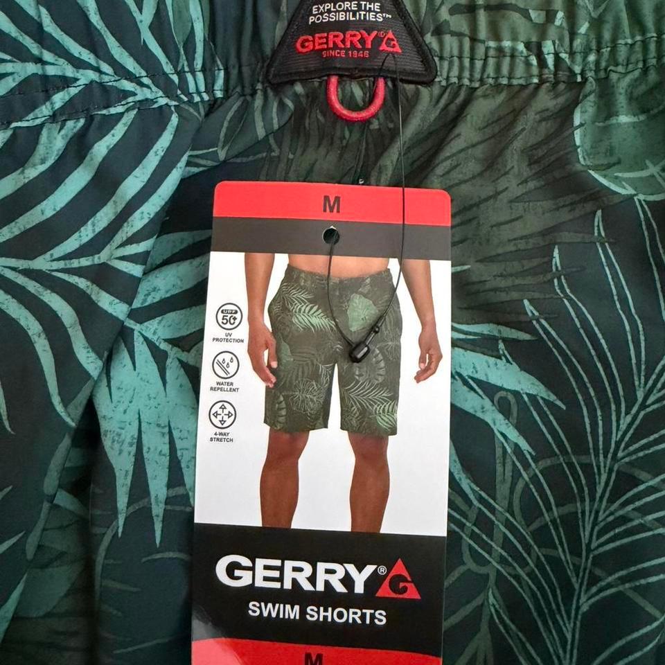Gerry Green Swim Shorts With 14a7 7
