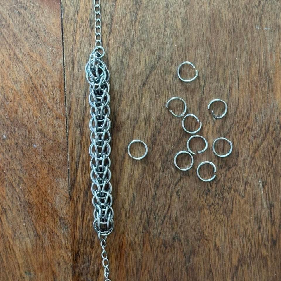 Chainmail Bracelet Stainless Steel Handmade 78d1 2